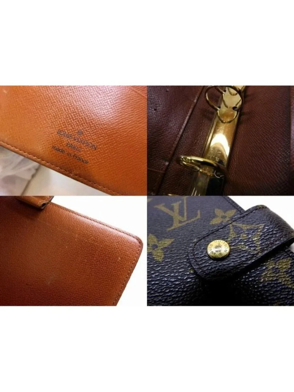 Louis Vuitton Agenda MM Notebook Cover Monogram Brown
